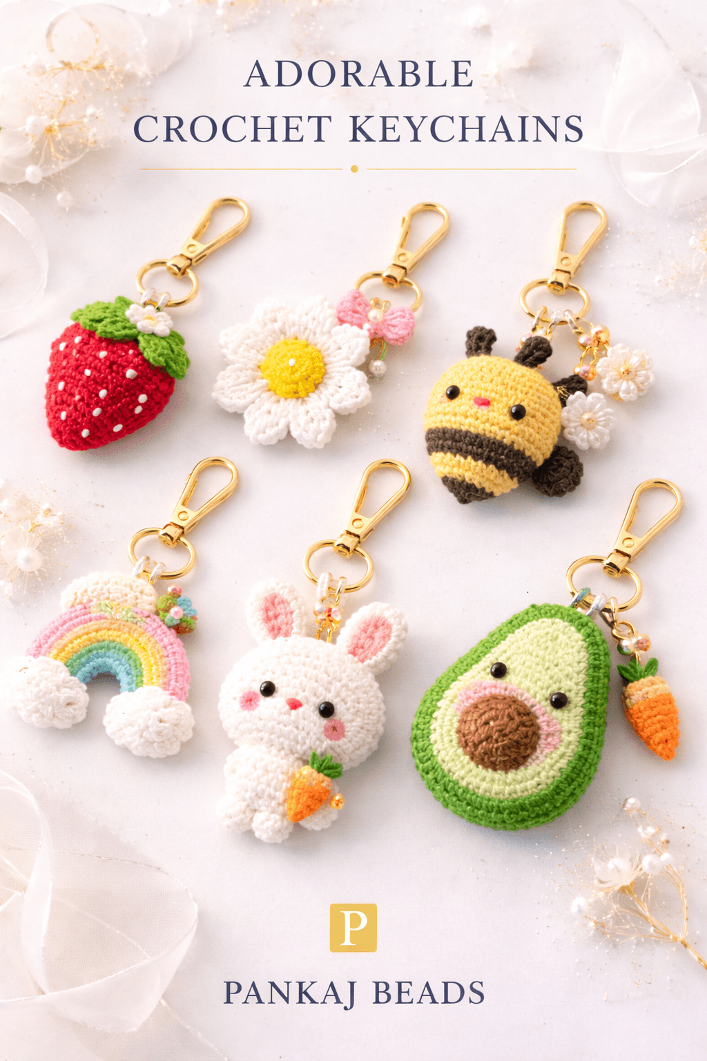 Crochet Toys Keychain
