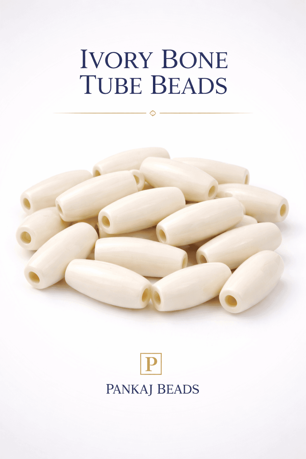 Capsule Wooden Beads