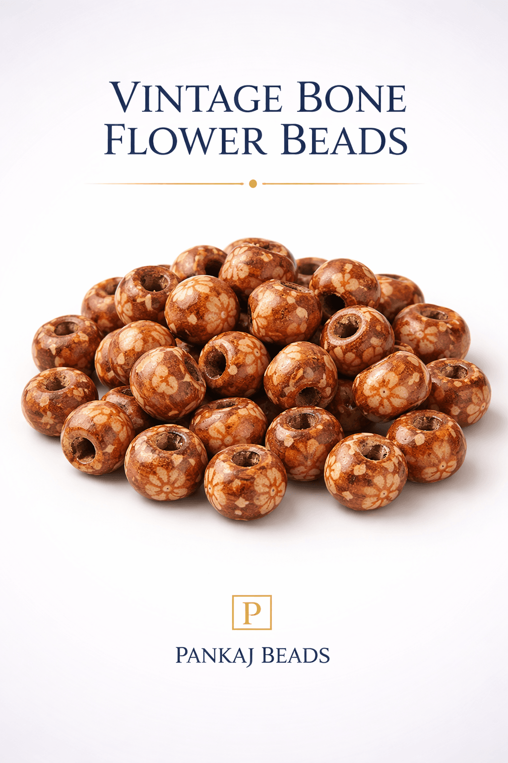11x12mm Round Wooden Beads