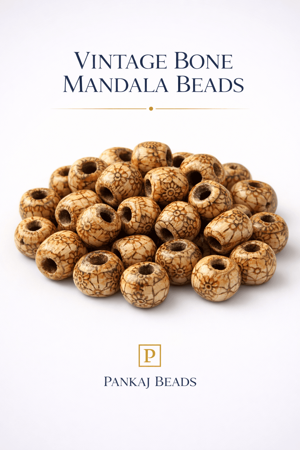 11x12mm Round Wooden Beads