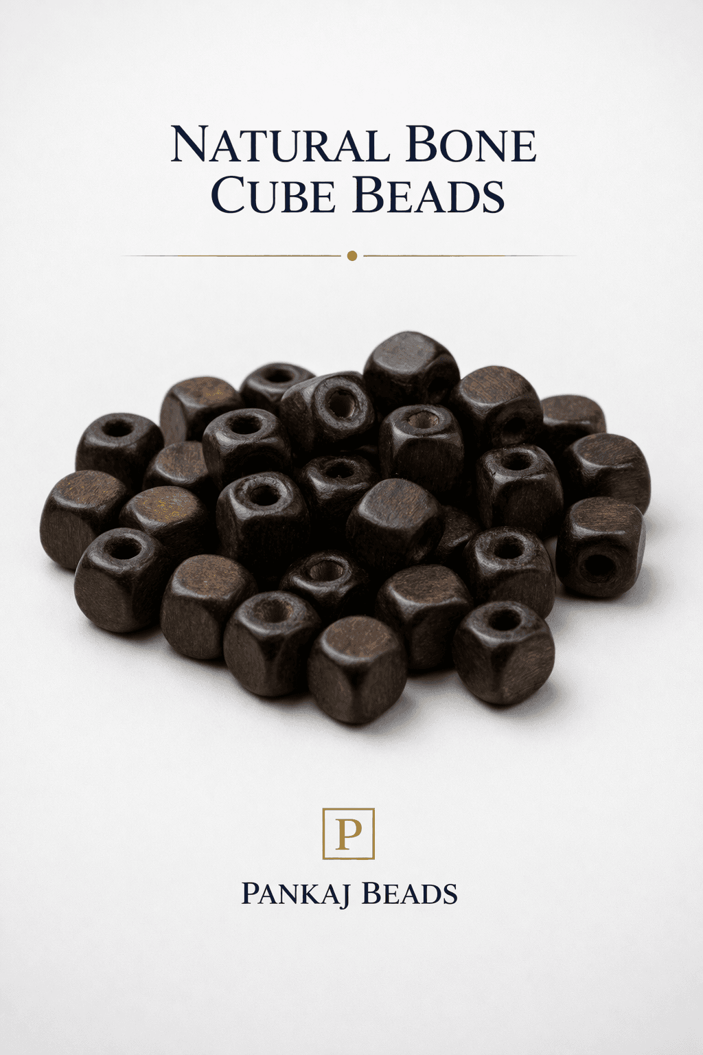 Square Wooden Beads