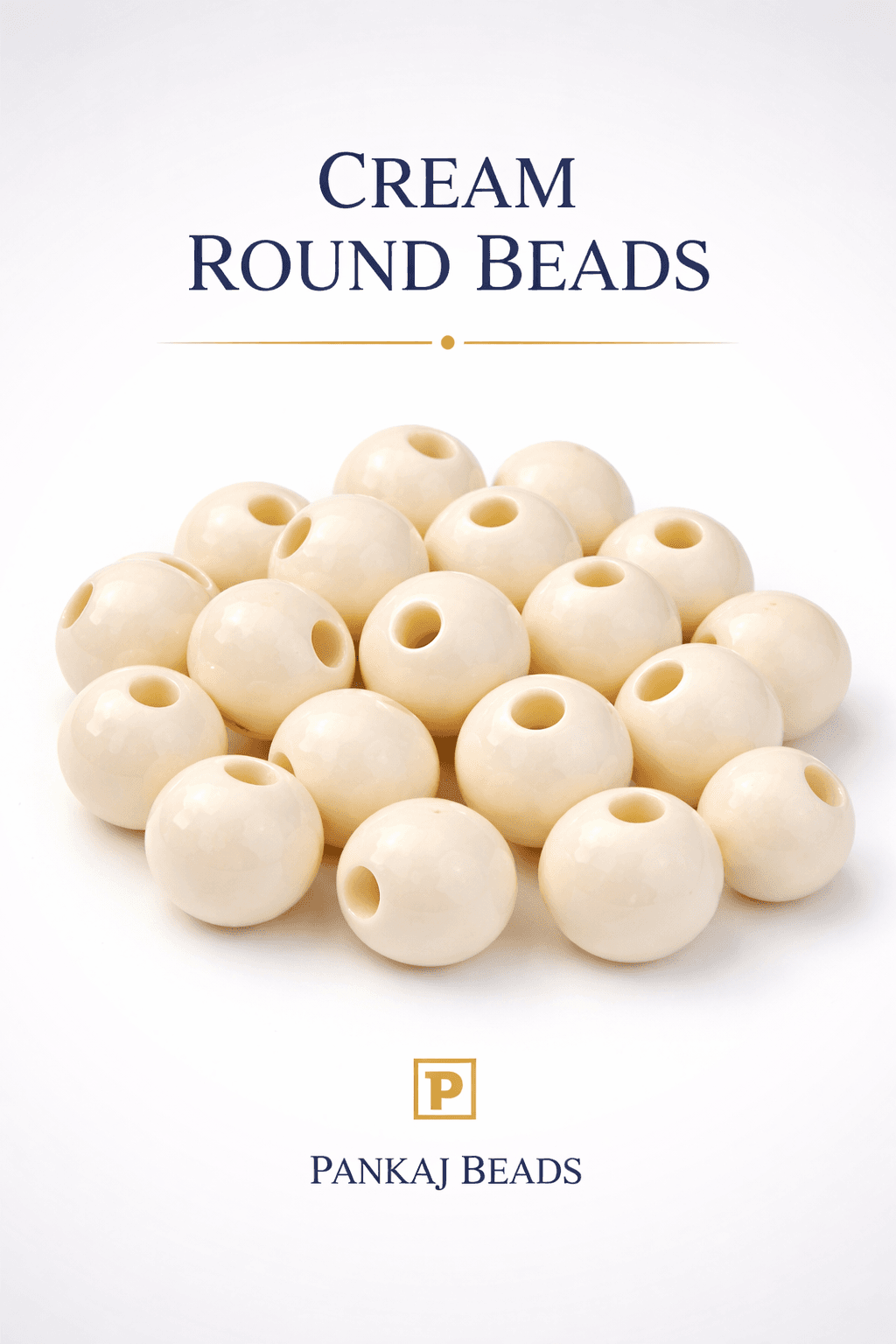 10mm Round Wooden Beads Without Polish